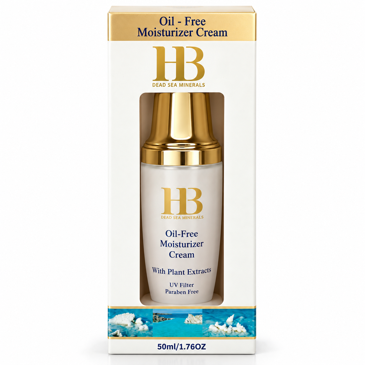 HB bekio drėkinamasis kremas su mineralais 50ml