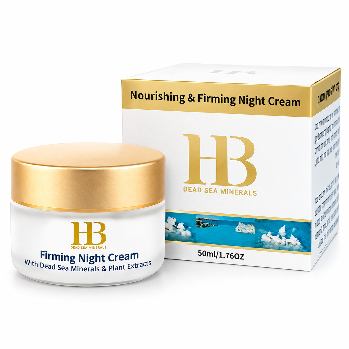 HB stangrinamasis naktinis kremas su mineralais 50ml