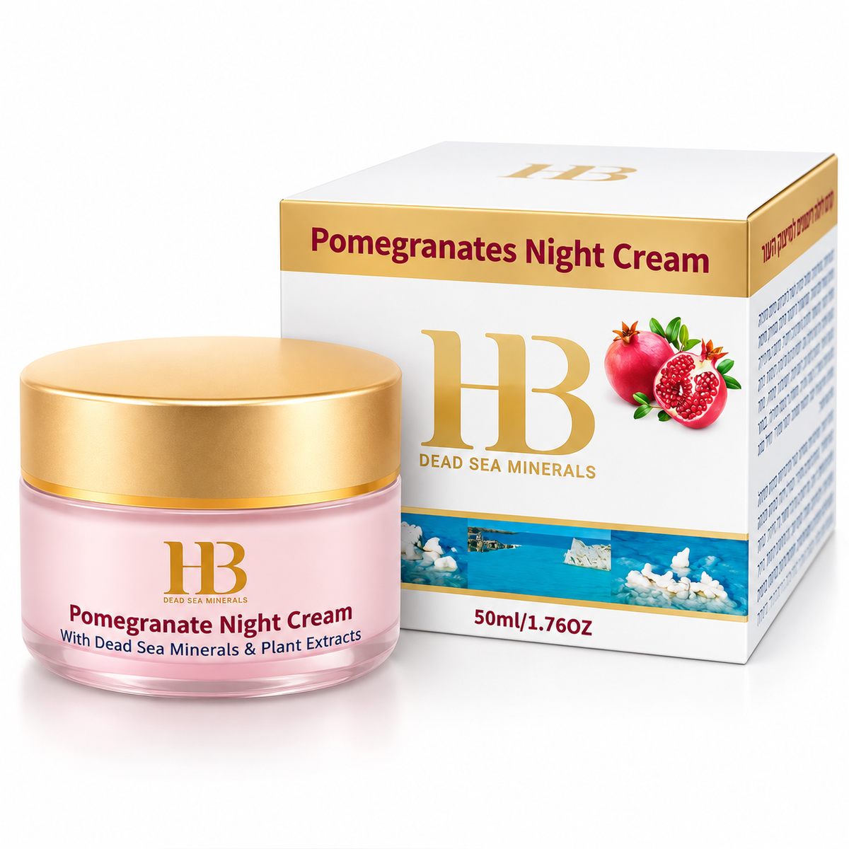 HB naktinis granatų kremas su mineralais 50 ml