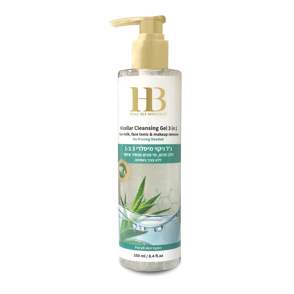 HB Mizellen-Reinigungsgel mit Totes-Meer-Mineralien 250ml