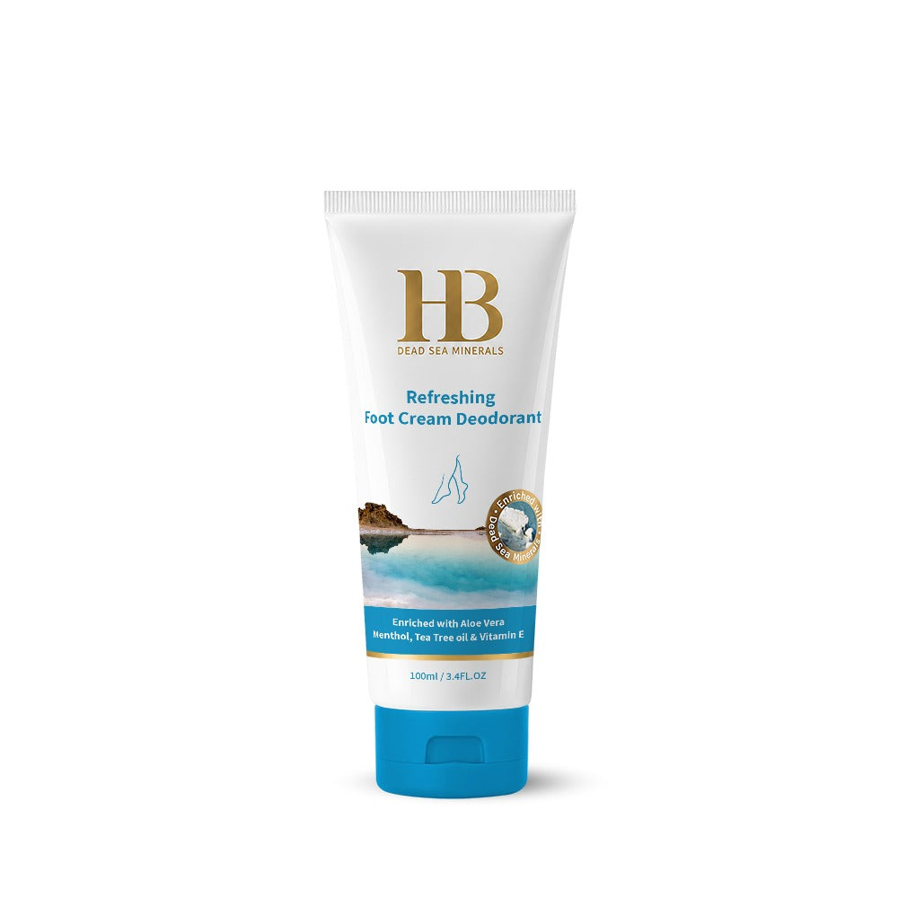 HB gaivinamasis pėdų kremas-dezodorantas 100 ml