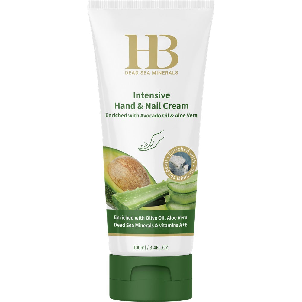 HB Hand und Nagelcreme mit Avocado & Aloe Vera 100ml