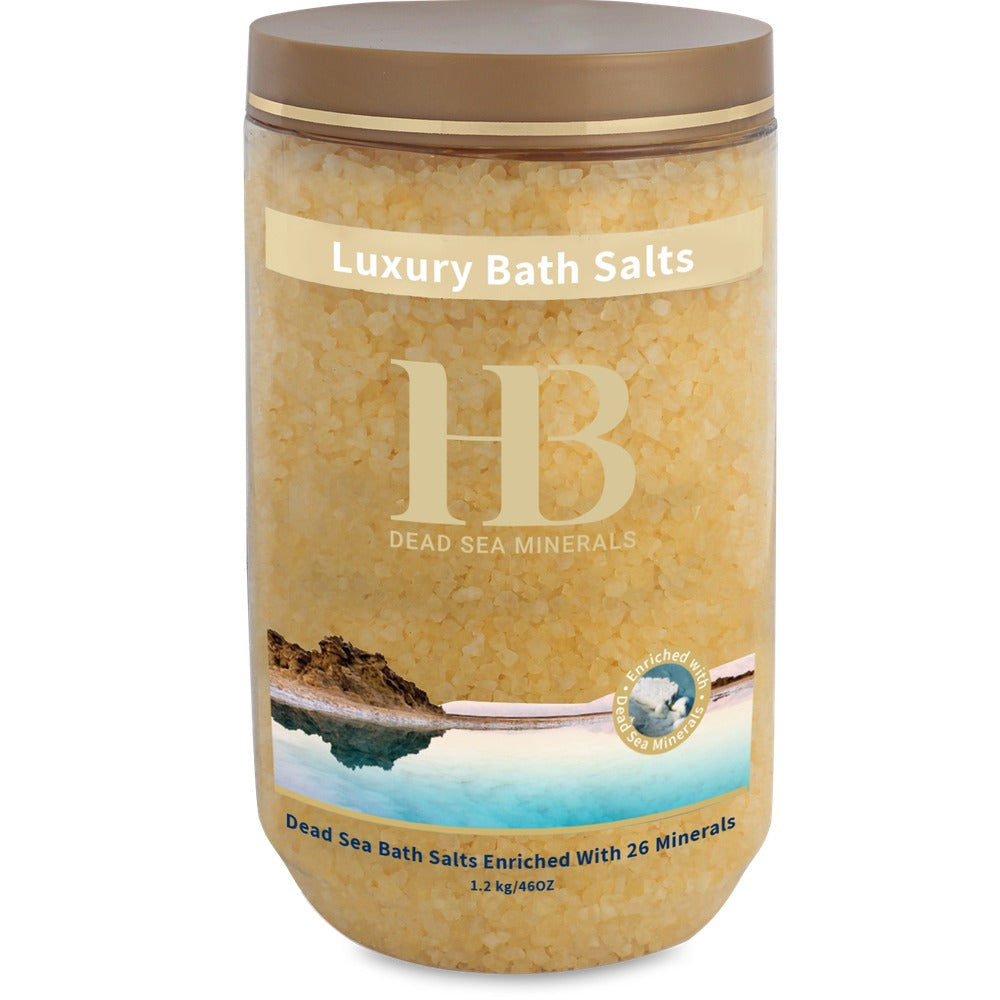 HB prabangios vonios druskos – 1,2 kg geltonos